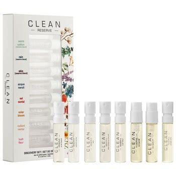 clean perfume set|clean reserve perfume discovery set.